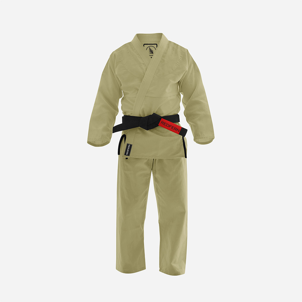 pond-green color karate suit